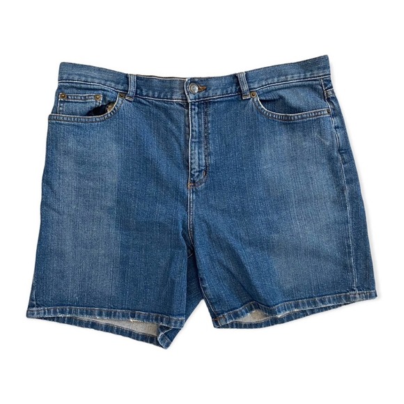 Ralph Lauren Pants - Vintage Lauren Jeans Co. Ralph Lauren Medium Wash High Rise Jean Shorts Size 14P